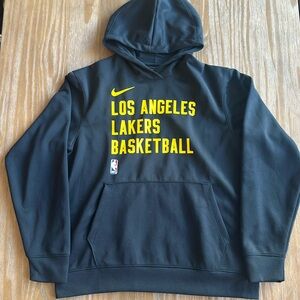 LA Lakers Nike Dri-Fit Team Hoodie sz Medium